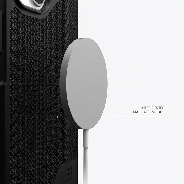 URBAN Armor Gear Metropolis LT Case kompatibel mit Apple iPhone 15 Plus Hülle [Fallschutz nach Milit