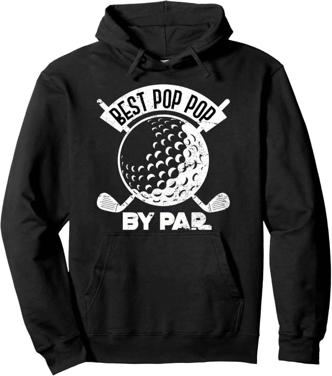 Bester Opa mit Abstand Rentner Golfspieler Hobby Golf Pullover Hoodie