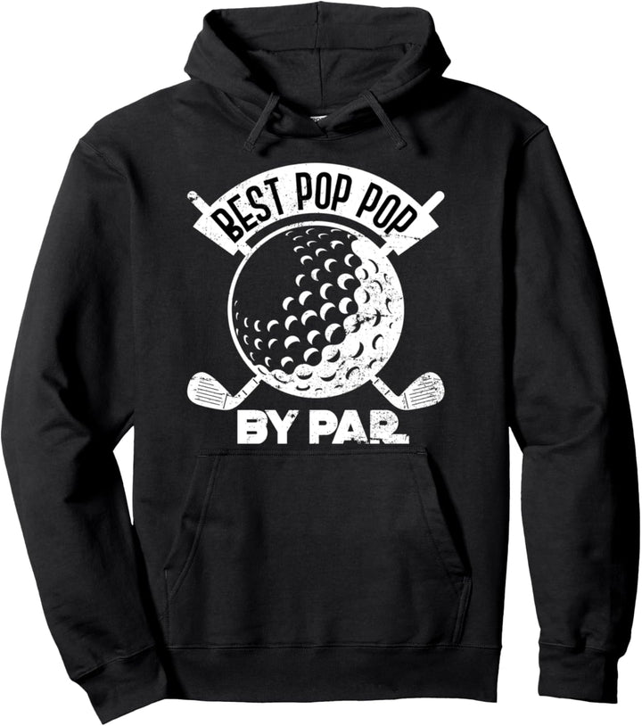 Bester Opa mit Abstand Rentner Golfspieler Hobby Golf Pullover Hoodie