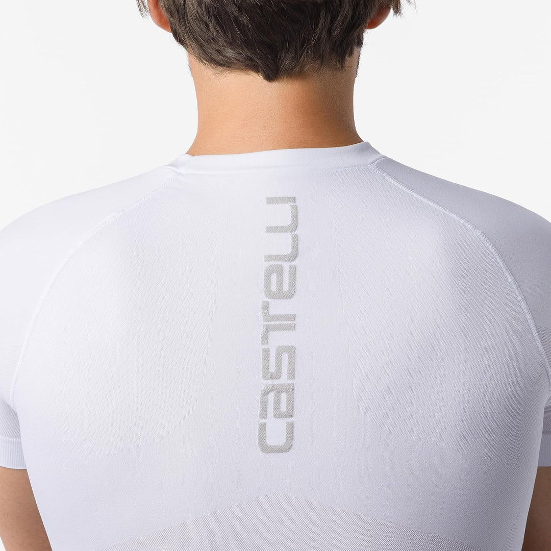 CASTELLI Herren Core Seamless Base Layer Ss Tights S-M Weiss Schwarz, S-M Weiss Schwarz