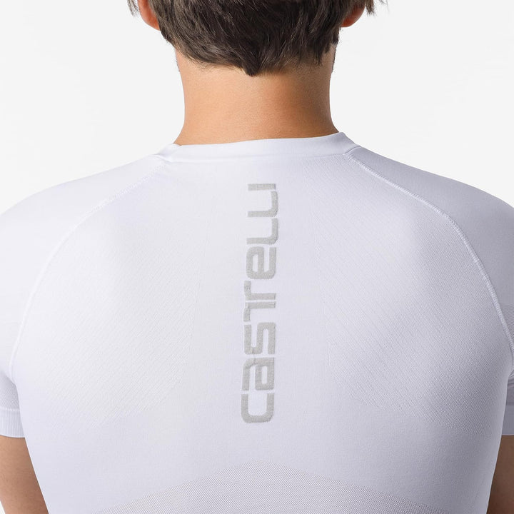 CASTELLI Herren Core Seamless Base Layer Ss Tights S-M Weiss Schwarz, S-M Weiss Schwarz