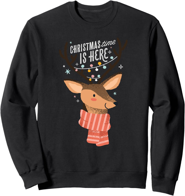 Merry Christmas Christmas Pullover Hirsch Hirsch Sweatshirt