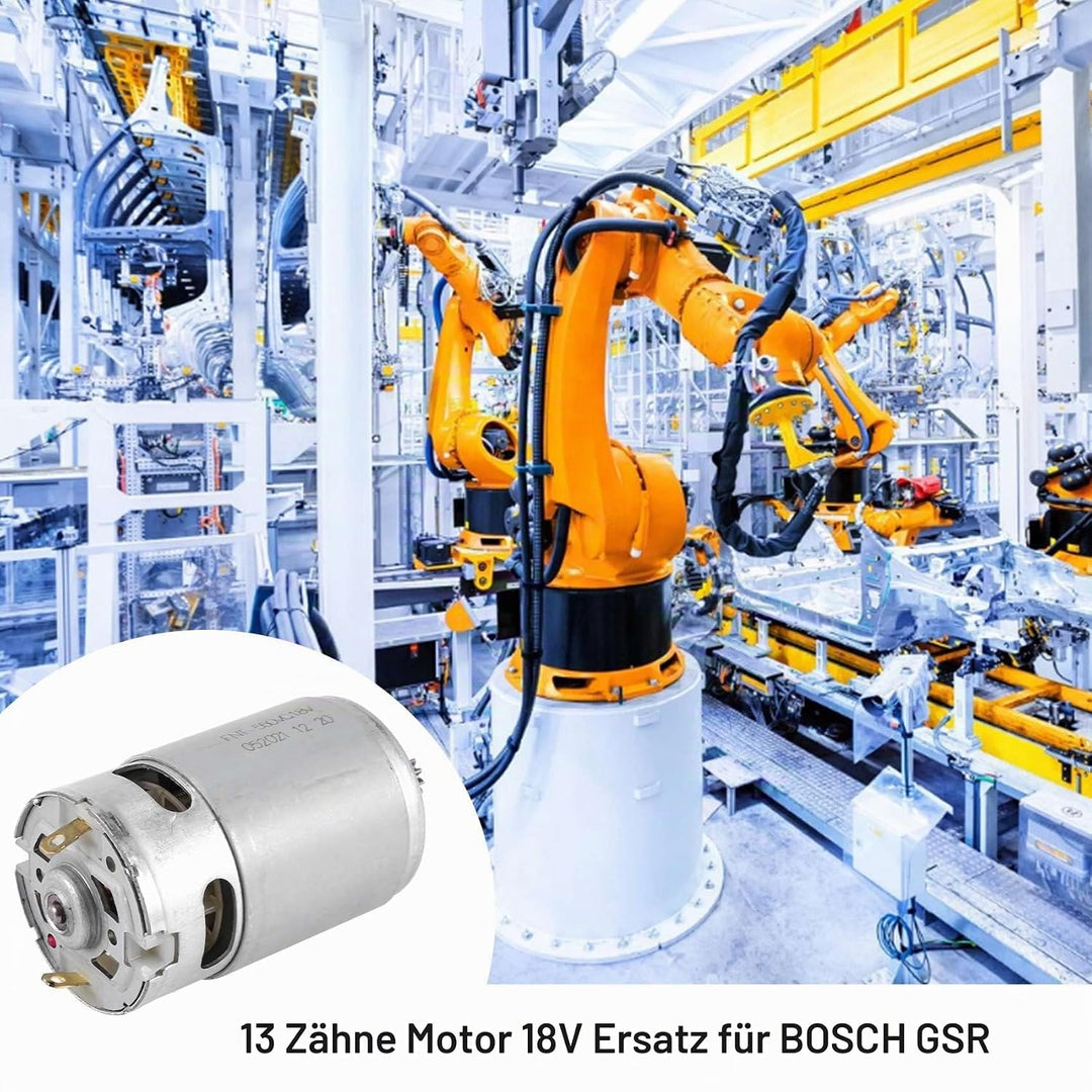 Bzocio 13 ZZHne Motor 18V Ersetzen für GSR 18-2-LI GSB 18-2-LI GSR18-2-LI GSB18-2-L1 PSB 1800 LI-2 P