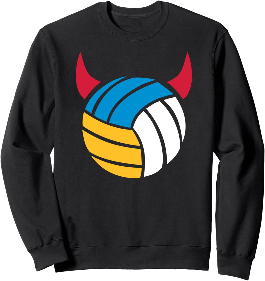 Beachvolleyball Teufel Sweatshirt