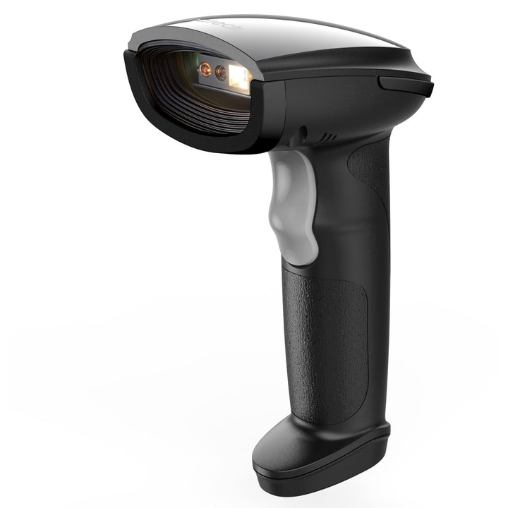 Inateck Barcode Scanner Kabellos, 1D 2D QR Code Scanner, BCST-23 Dunkelgrau | 3-in-1 mit Bluetooth,