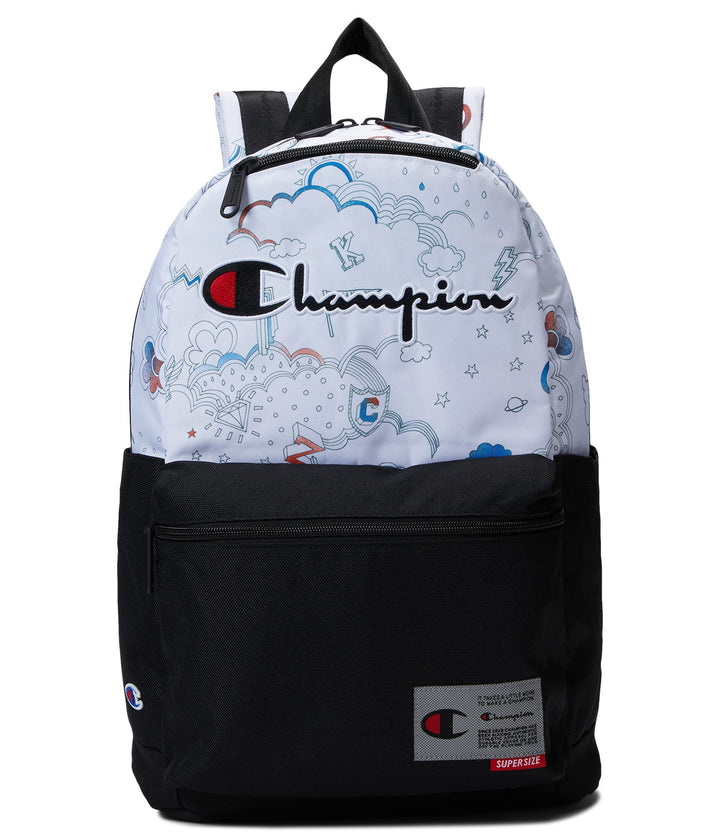 Champion Supercize 4.0 Rucksack, schwarz/weiss, Einheitsgrösse, schwarz / weiss, Einheitsgrösse, Sup