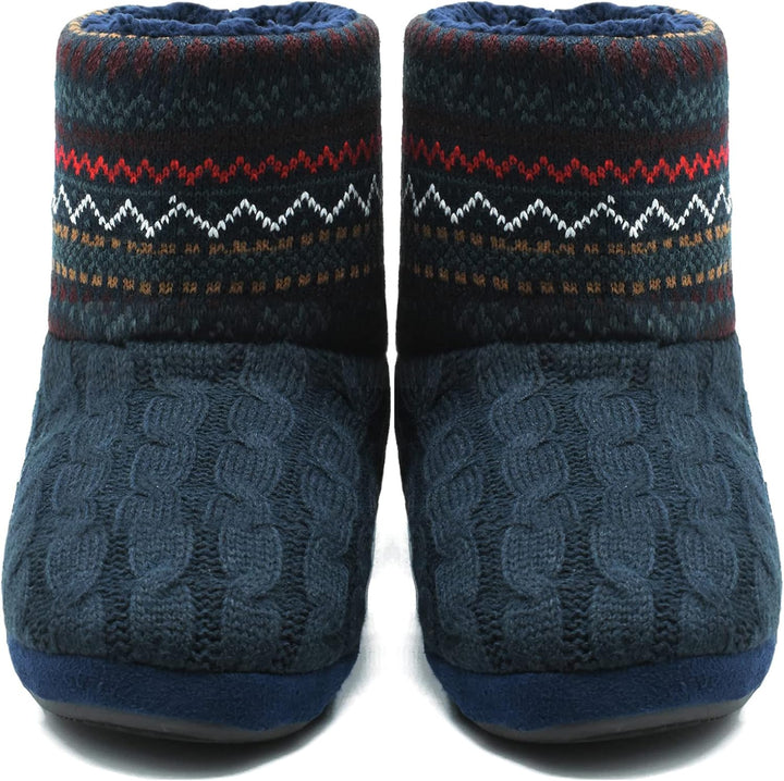 COFACE Hüttenschuhe Herren Damen Lammfell Hausschuhe Warme Plüsch Gefütterte Hausstiefel Flauschig M