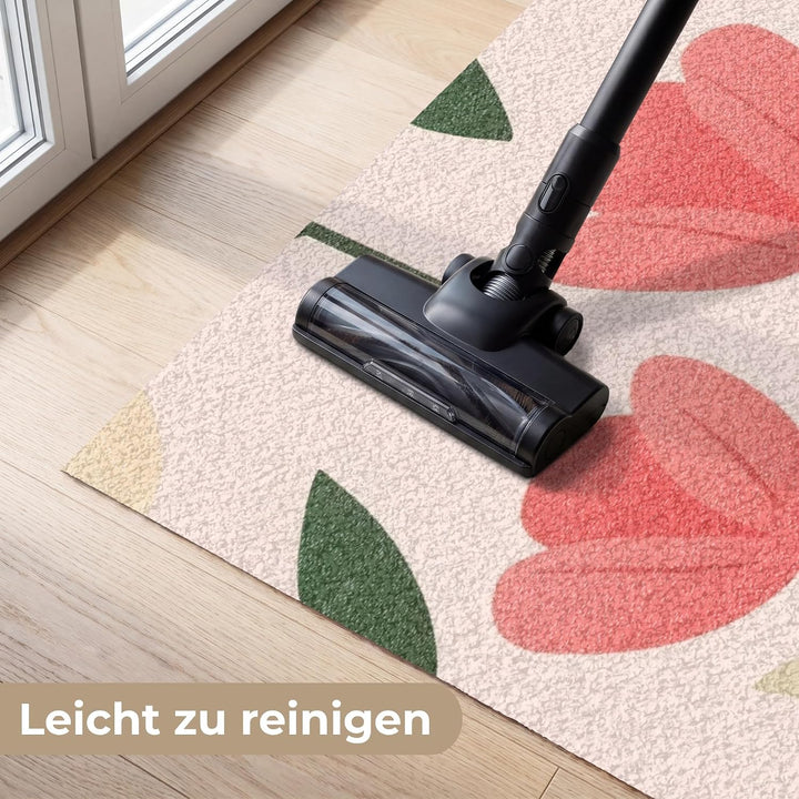 MuchoWow© Fussmatte innen Schmutzfangmatte Flur Turmatten Innenbereich Tulpen - Modern 120 x 180 cm