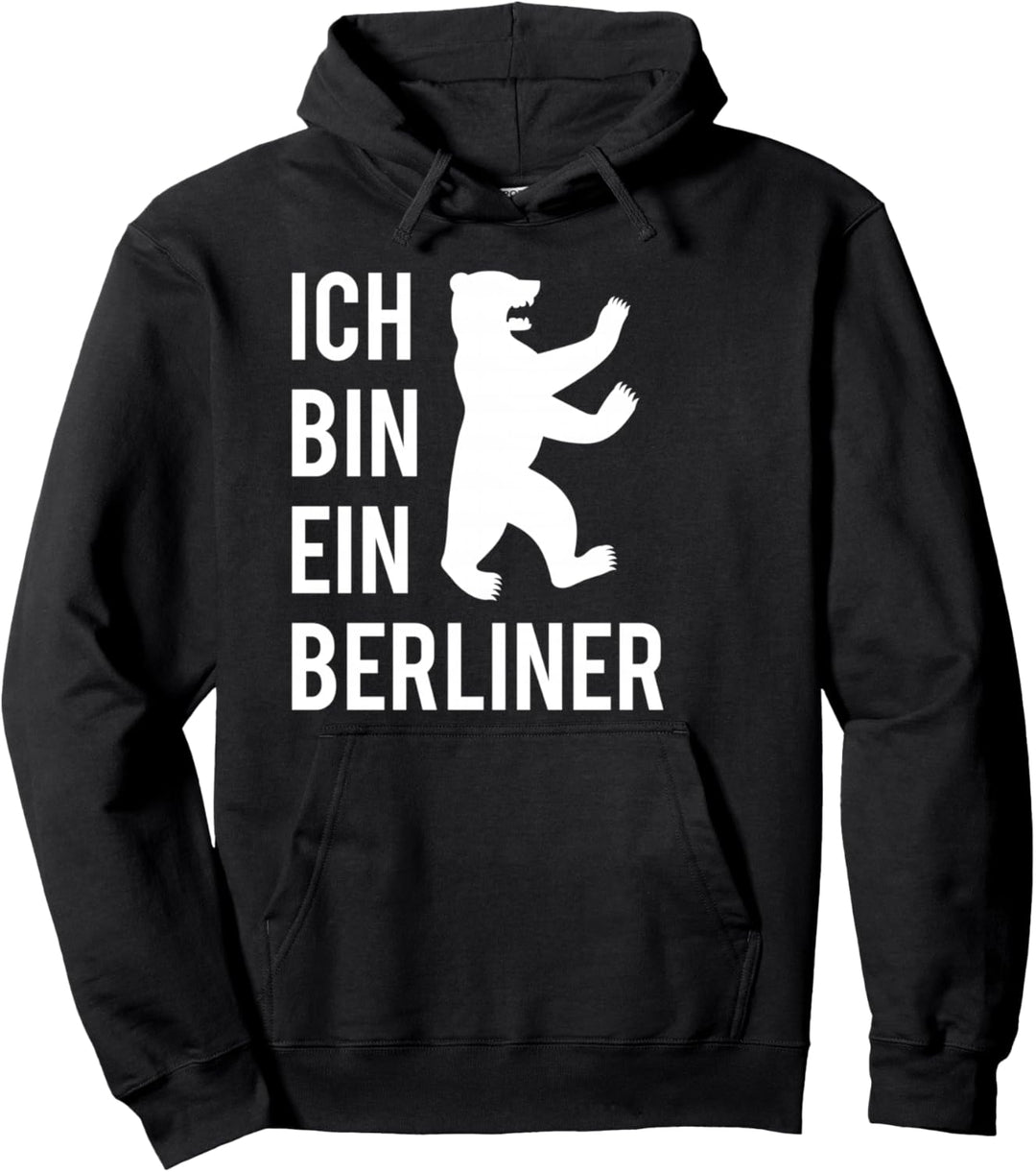 Ich bin ein Berliner Geschenke Berliner Bär Pullover Hoodie