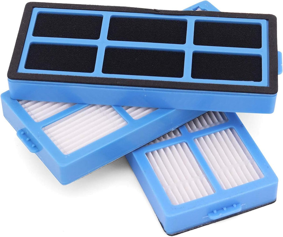 Zubehör Ersatz für Bagotte BG600 Saugroboter -Packung mit 1 Rollbürste, 1 Rollbürstenschutz, 3 Filte