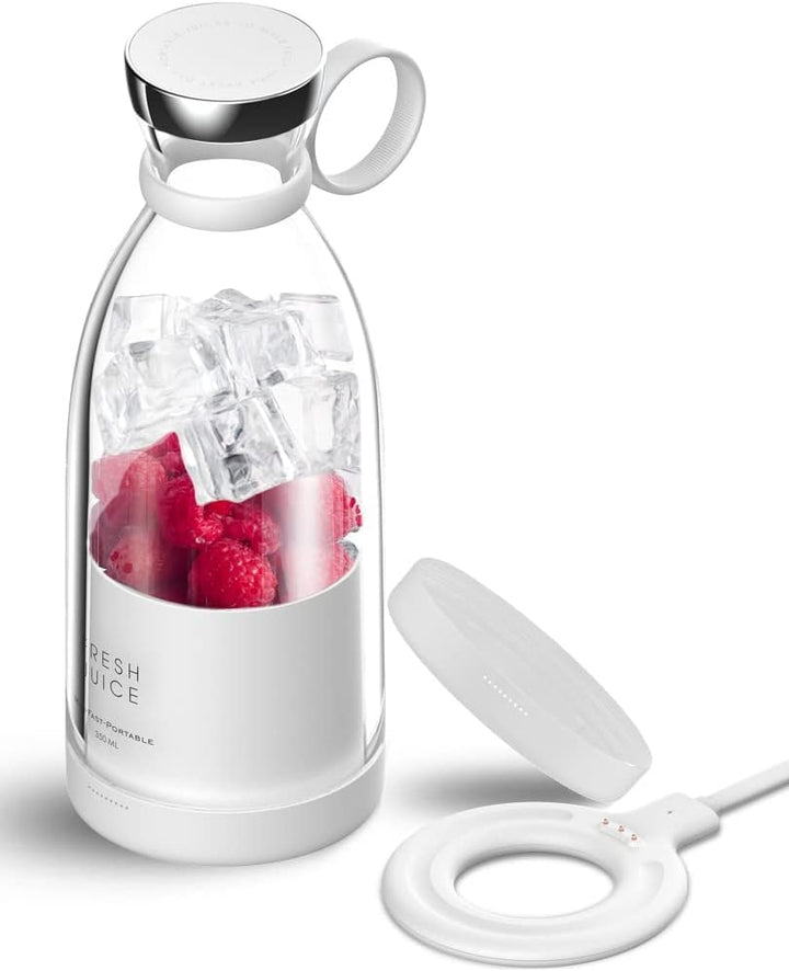 Fresh Juice tragbarer Mixer to go, für Smoothie, persönlicher kabelloser Obst-Mixer, wiederaufladbar