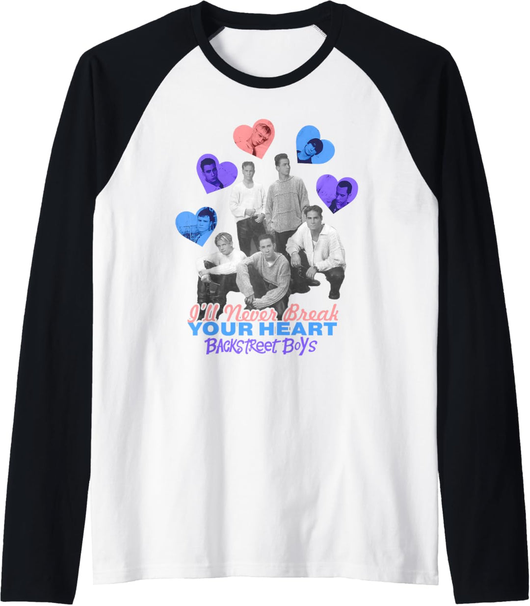 Backstreet Boys – I'll Never Break Your Heart White Raglan