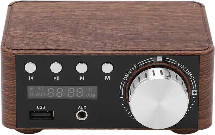 Mini Bluetooth 5.0 Verstärker Leistungsverstärker Stereo Digitalverstärker 2 Kanäle 50 W mit USB Ein