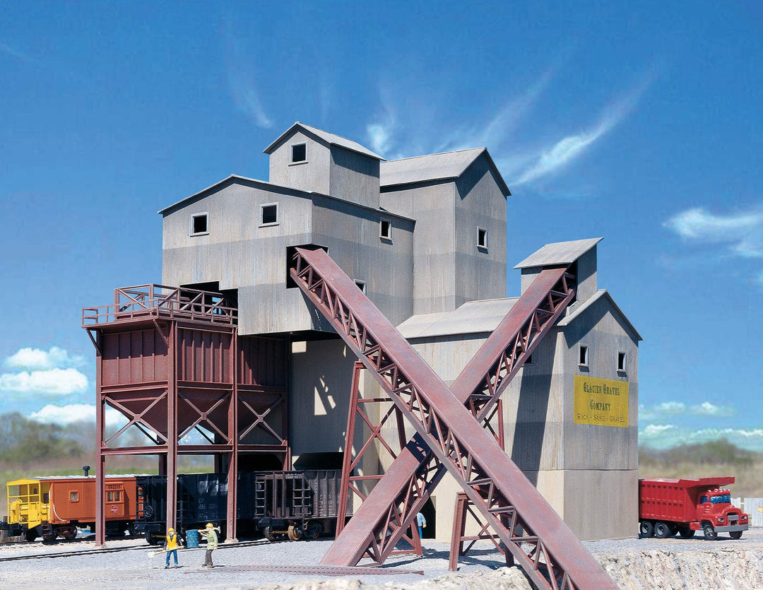 Walthers Cornerstone 933-3241 - Schotterwerk Glacier Gravel Co, Gebäude