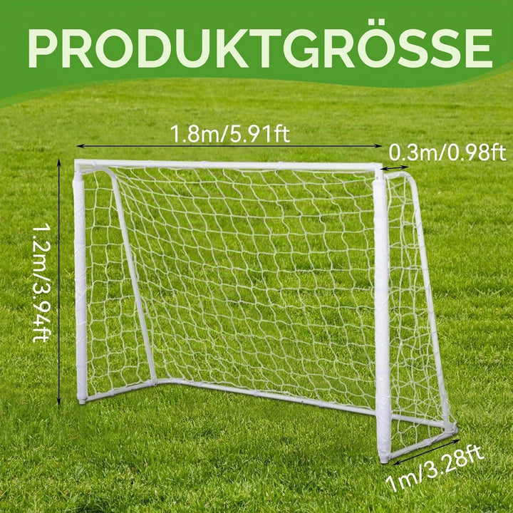 Fussball-Tornetz, Fussball-Ersatz-Tornetze, Sport-Fussball-Torpfostennetz, Fussball-Torpfostennetz i