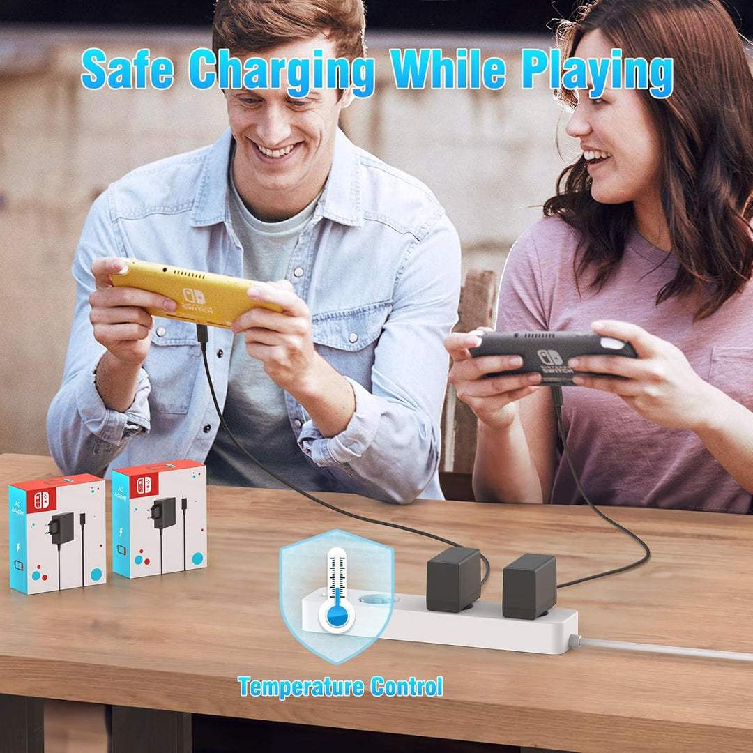 45W Switch Netzteil mit 3M/10FT Switch Ladekabel Kompatibel mit Nintendo Switch/Switch Lite/Switch O