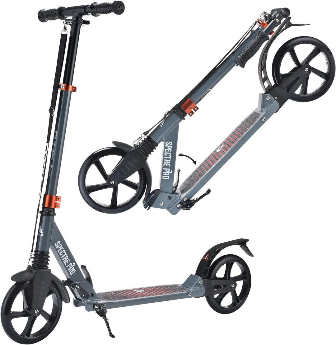 Apollo 200mm Wheel City Scooter - Spectre Pro | Luxus Cityroller mit Doppel Federung, | City-Roller