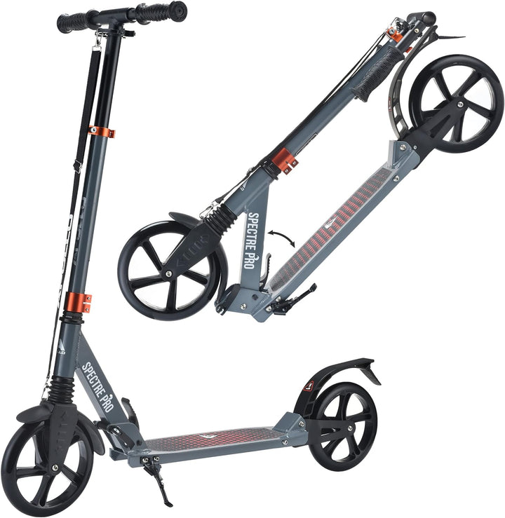 Apollo 200mm Wheel City Scooter - Spectre Pro | Luxus Cityroller mit Doppel Federung, | City-Roller