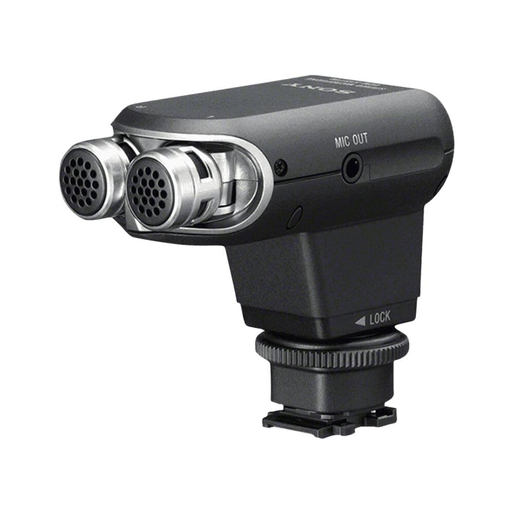 Sony ECM-XYST1M Stereomikrofon für Kameras & Camcorder mit Multi-Interface-Zubehörschuh (120-Grad-So