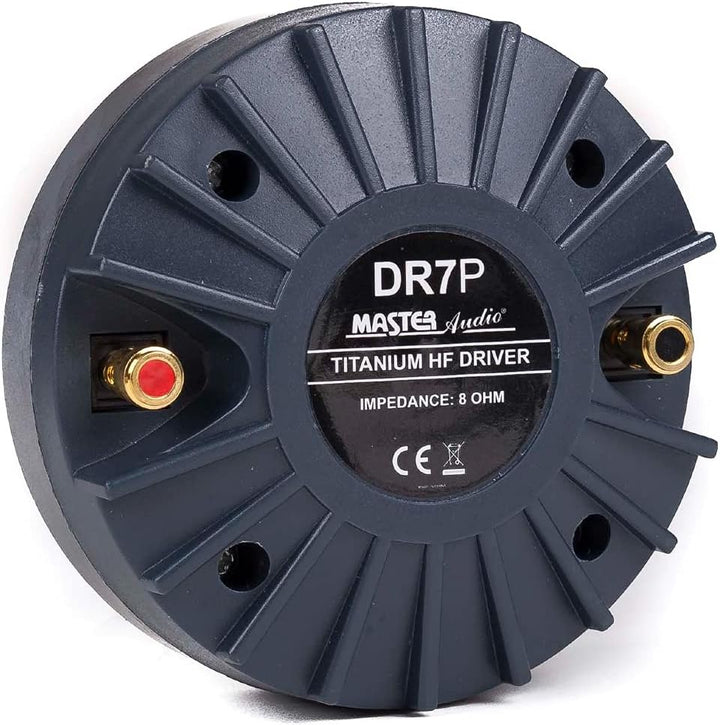 MASTER AUDIO 1 DR7P DR 7P Kompressions Driver 200 watt rms 400 watt max halsdurchmesser 2,50 cm für