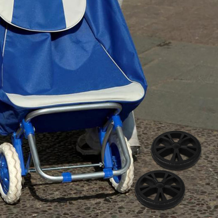 MAGICLULU Einkaufswagenräder 20 Cm Ersatzräder Für Marktwagen Und Gepäckwagen Robuste Treppensteiger