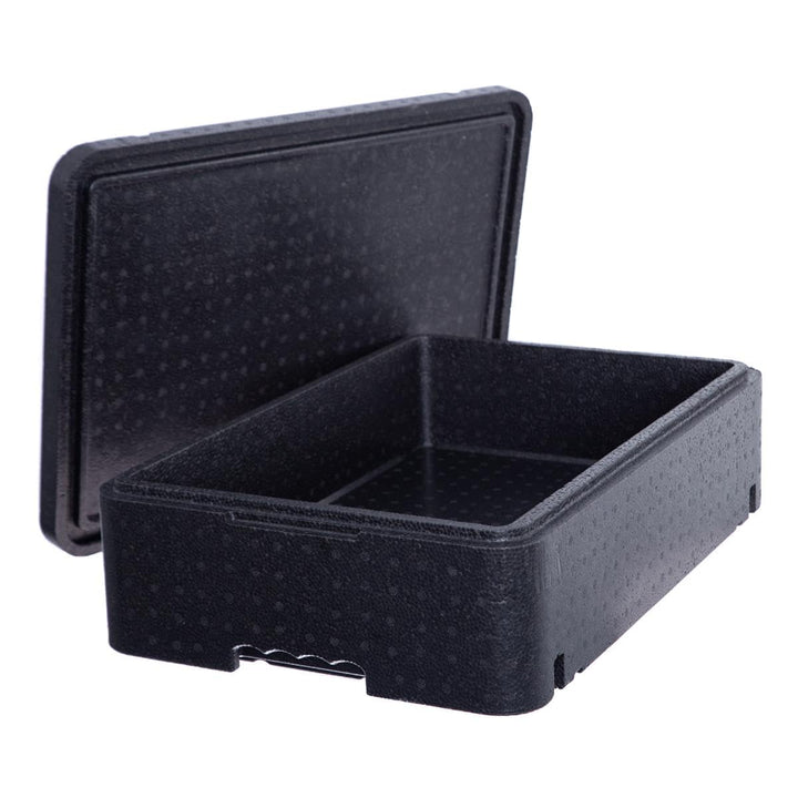 Allpax Thermobox 21 Liter - GN 1/1 mit Deckel - 60 x 40 x 16,6 cm - mit Griffmulden - Isolierbox, Kü
