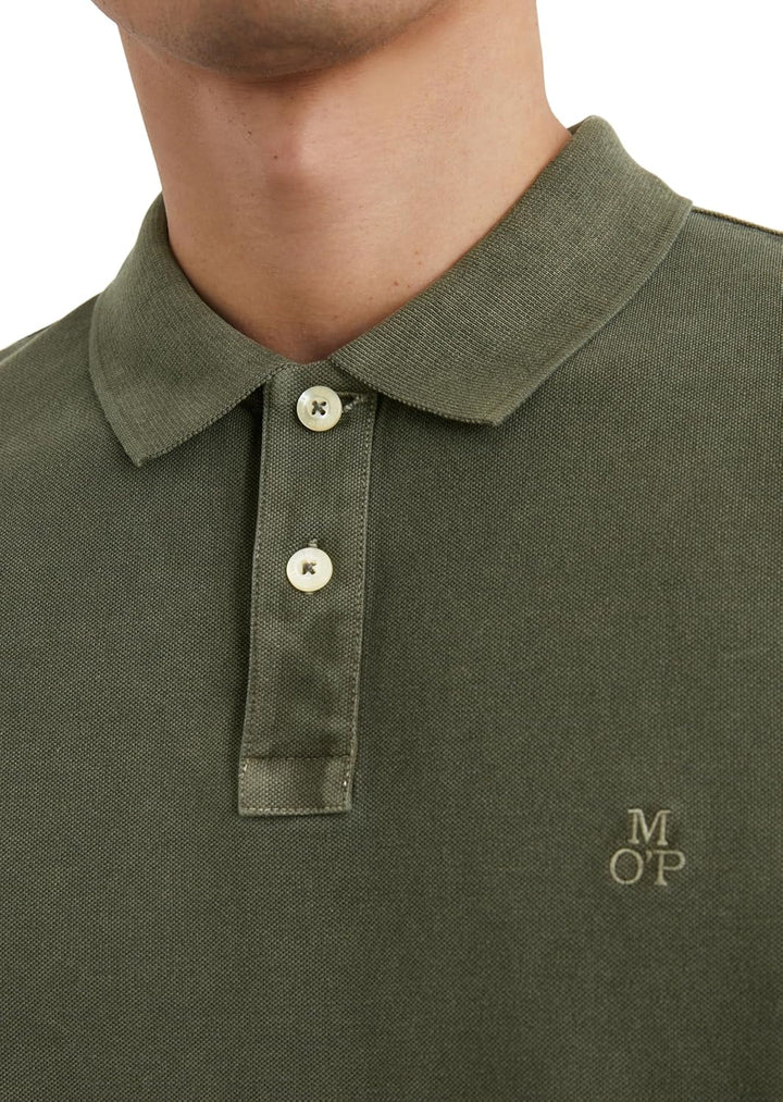 Marc O'Polo Herren Kurzarm-Poloshirt aus Bio-Baumwolle Regular Fit 3XL 499, 3XL 499