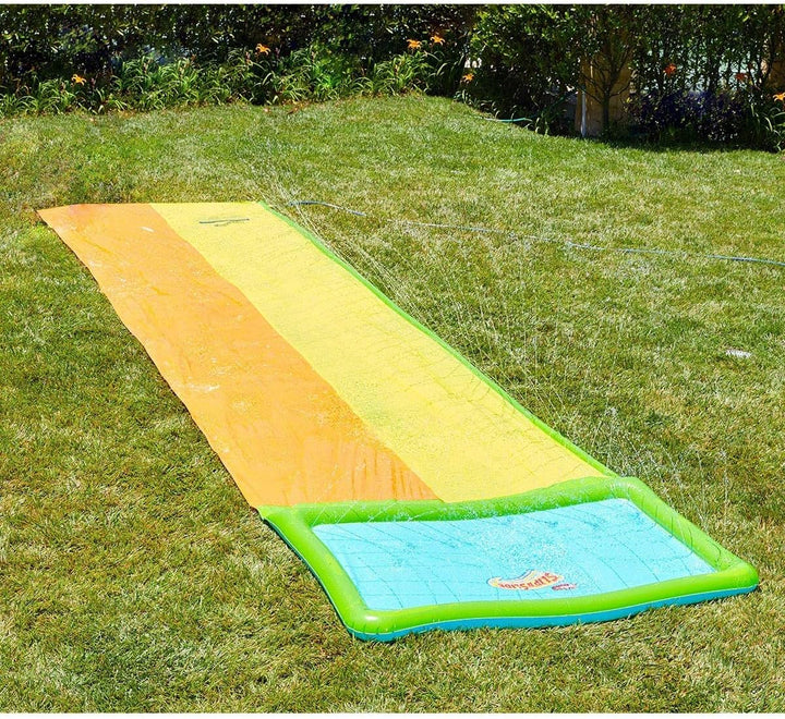 Wham-O Wasserrutsche Garten für Kinder, Wasserrutschbahn 548.64cm mit Boogie, Slip n Slide mit hochw