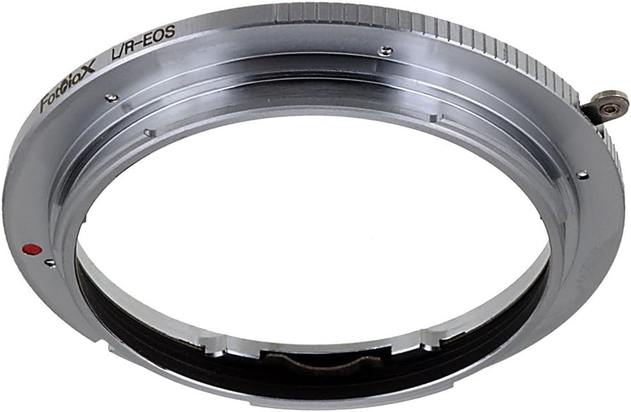 Fotodiox Pro Lens Mount Adapter Compatible with Leica R Lenses on Canon EOS (EF, EF-S) Mount D/SLR C