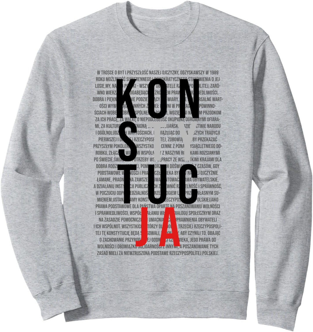 Konstytucja Polnische Verfassung Polnisch Sweatshirt