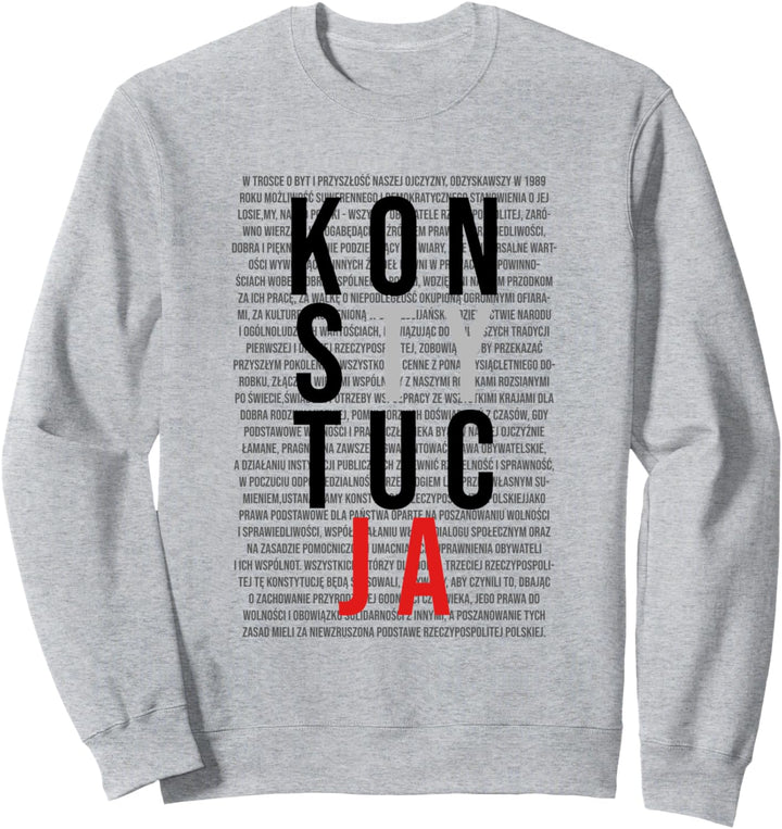Konstytucja Polnische Verfassung Polnisch Sweatshirt