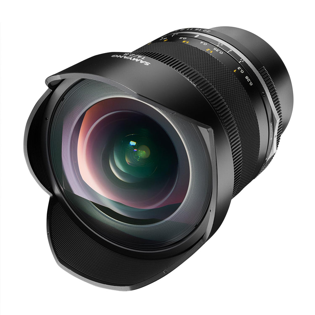 Samyang MF 14mm F2,8 MK2 Sony E – Weitwinkel Objektiv manueller Fokus für Vollformat und APS-C Festb