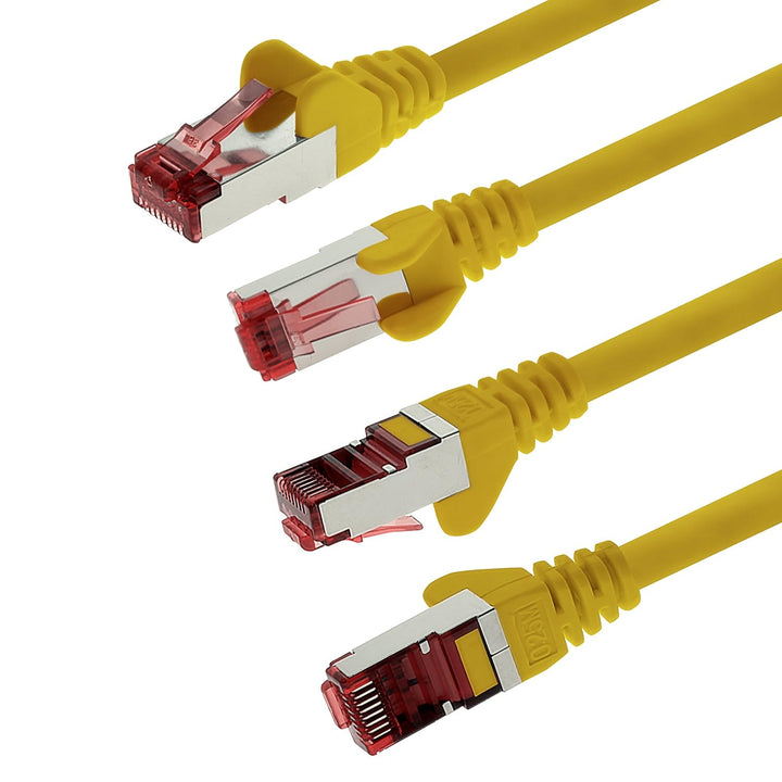 1aTTack.de - 10x 3 Meter CAT6 Patchkabel S/FTP PIMF Schirmung CAT.6 RJ45 Netzwerkkabel Ethernetkabel