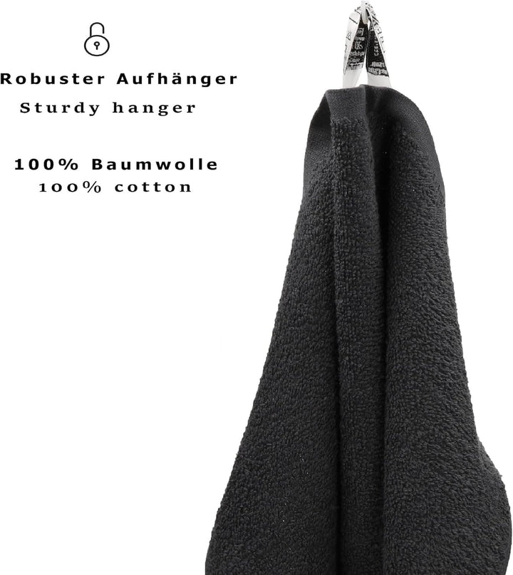 Betz Handtuch 6er Pack Handtücher Set Berlin Grösse 50x100 cm 100% Baumwolle - gut trocknend, leicht