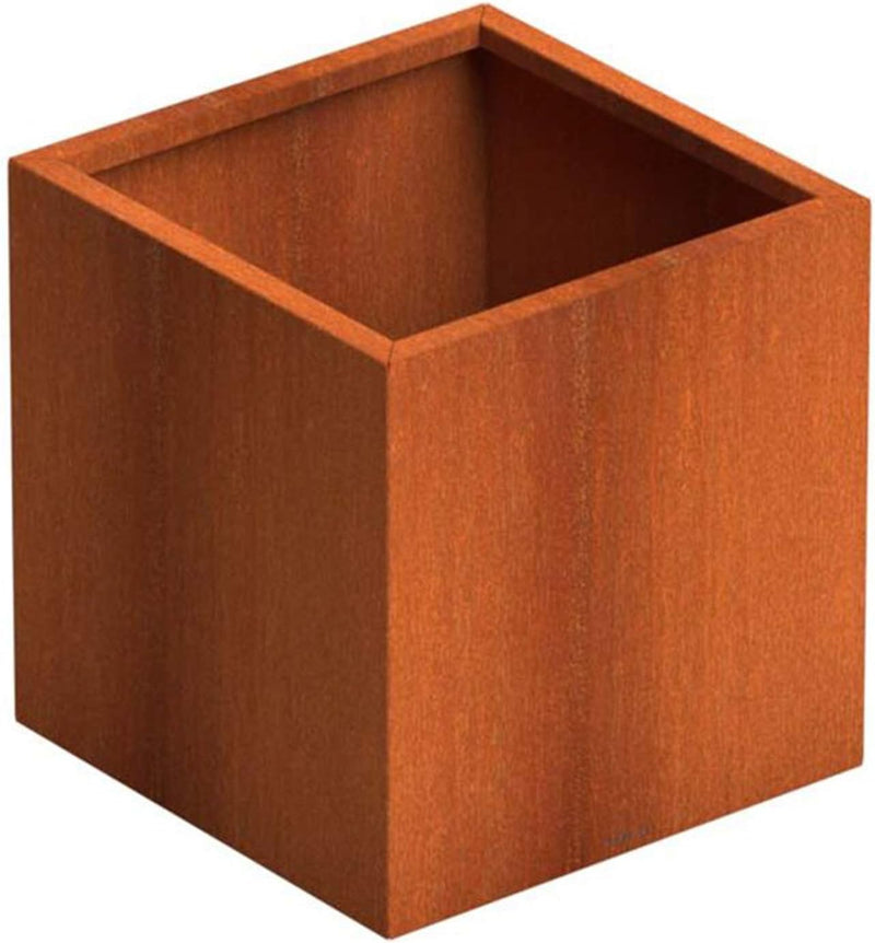 SENZZO Cortenstahl Pflanzgefäss 47x47x50 cm (LxBxH) - Blumentopf