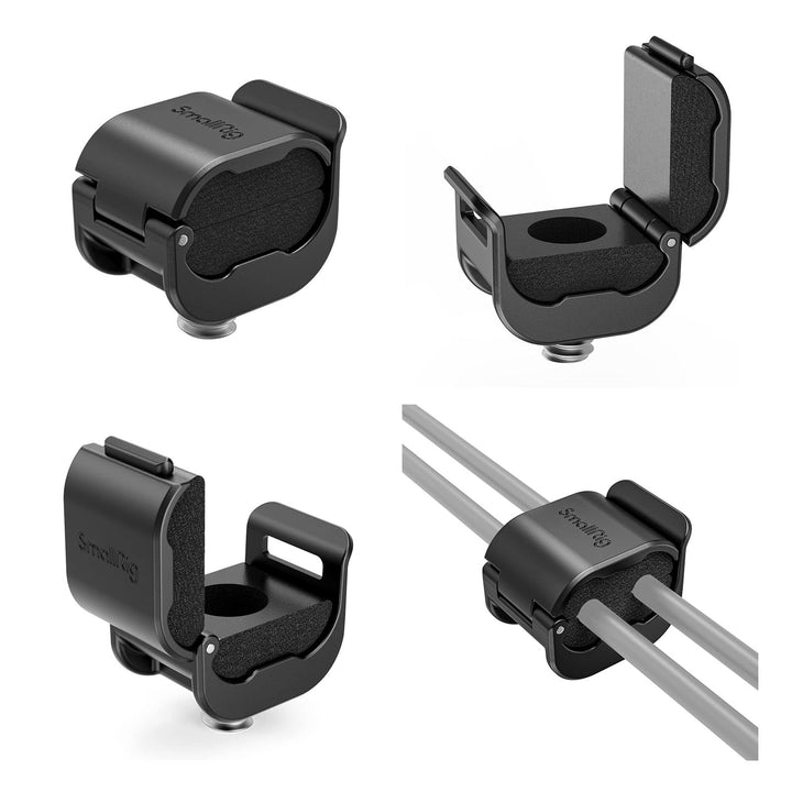 SMALLRIG Camera Cable Clamp Kamerakabelklemme für SDI/Mikrofonkabel, DSLR Kamera, 2mm - 6 mm Kabel (