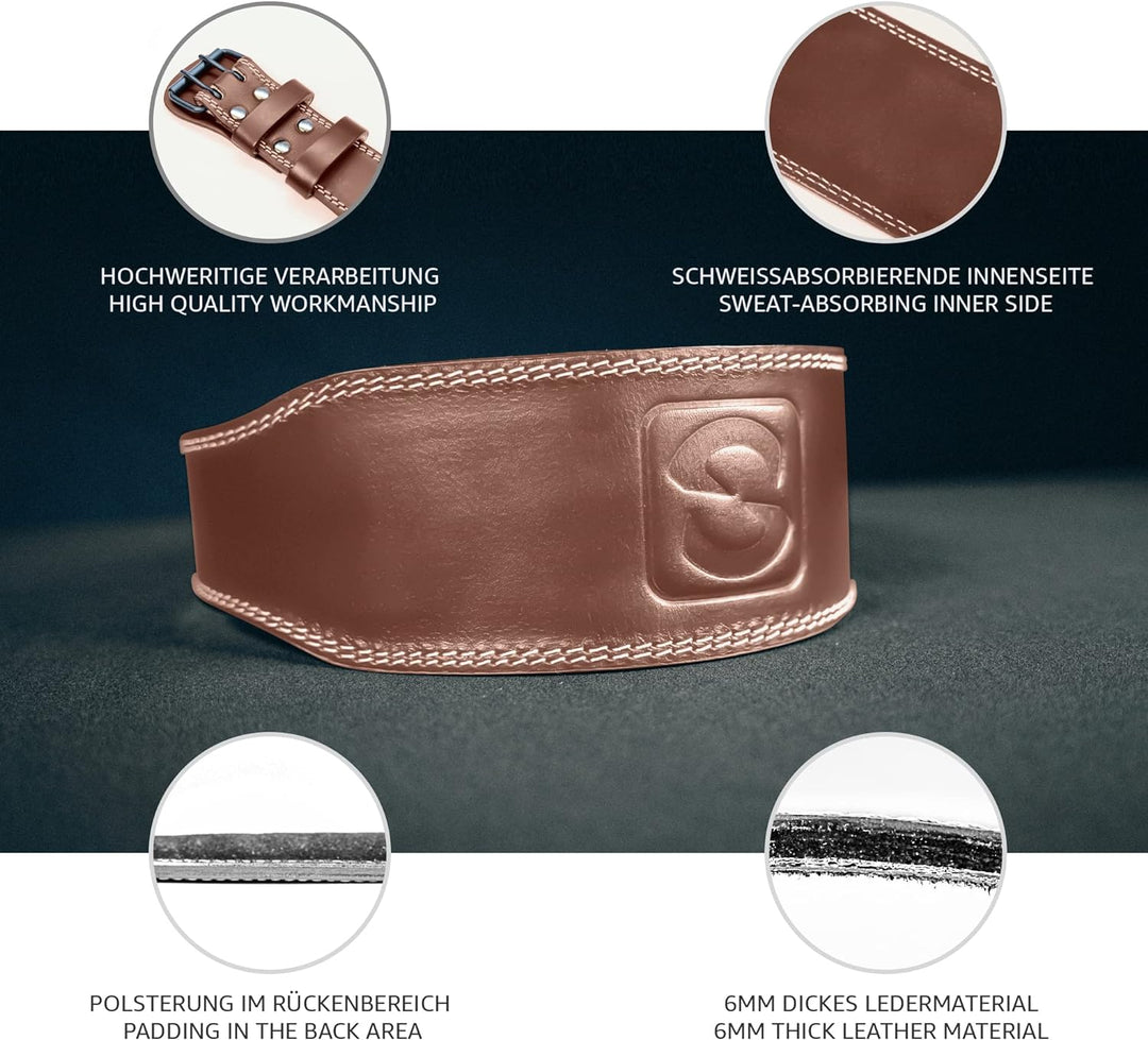 Weight-lifting Belt Gewichthebergürtel Kraftraining | Gym Gürtel Gewichtheben Powerlifting Belt für