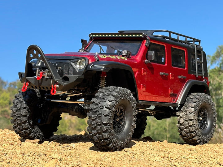 DF-4S Pro BL Crawler (ferngesteuertes Auto, 1:10 Scale, Batteriebetrieben, bis zu 13 km/h, mit LED-B