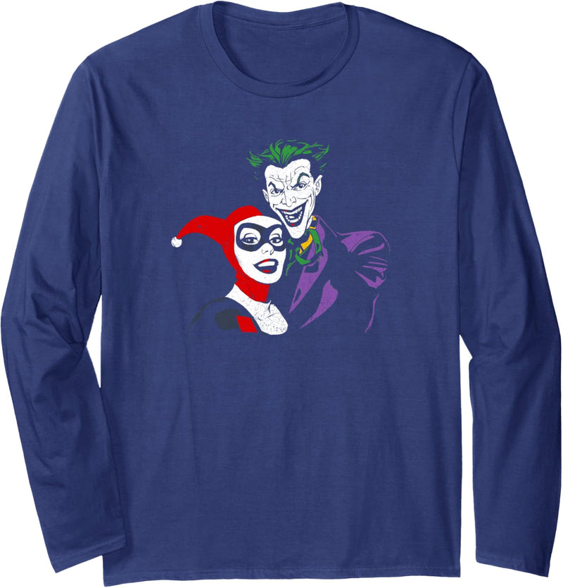 Batman Joker & Harley Quinn Langarmshirt