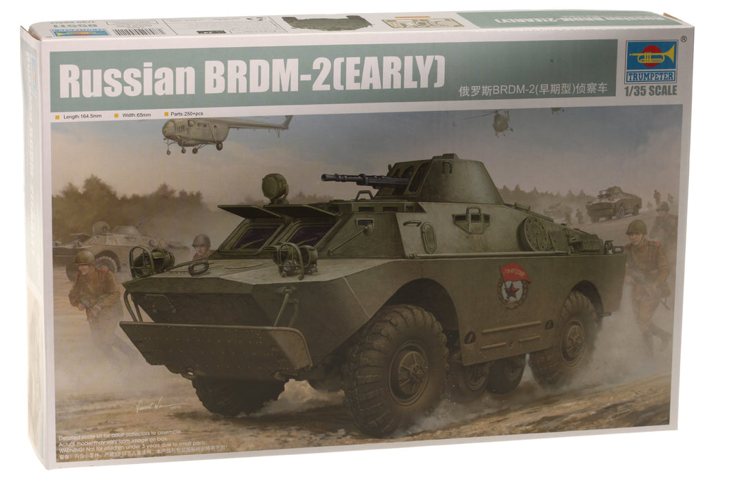 Trumpeter 5511 Modellbausatz Russian BRDM-2 early, Mittel