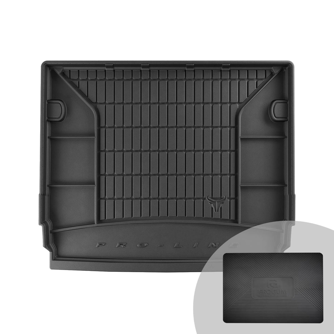 FROGUM ProLine 3D Gummimatte Exklusive Auto Kofferraummatte Kofferraumwanne für Peugeot 5008 I 2009-