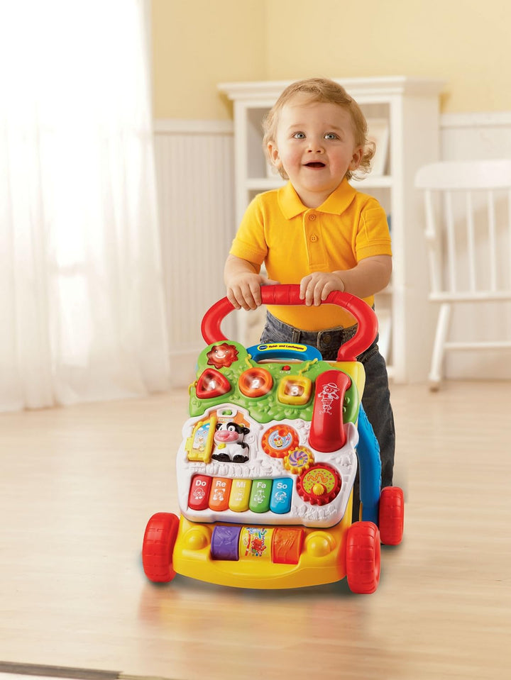 VTech Baby Spiel- und Laufwagen Special Edition – Lauflernwagen mit regulierbarer Geschwindigkeit, M