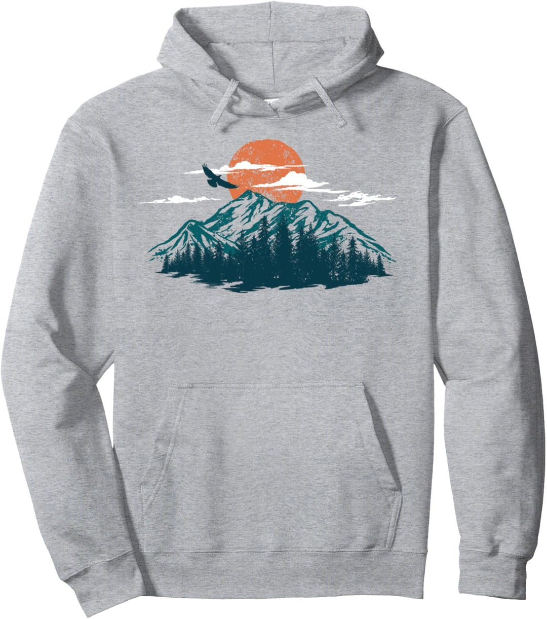 Trendy Natural Outdoors Pullover Hoodie