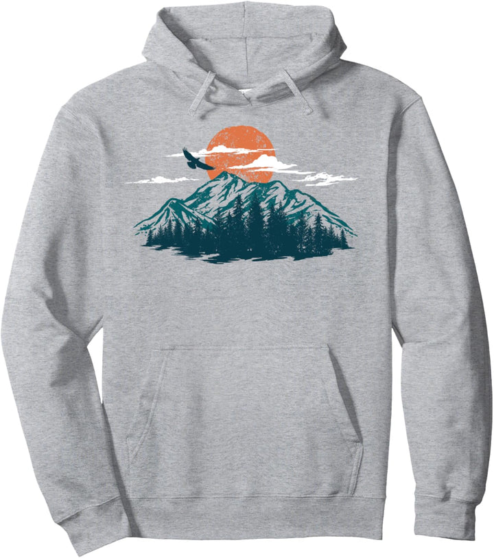 Trendy Natural Outdoors Pullover Hoodie