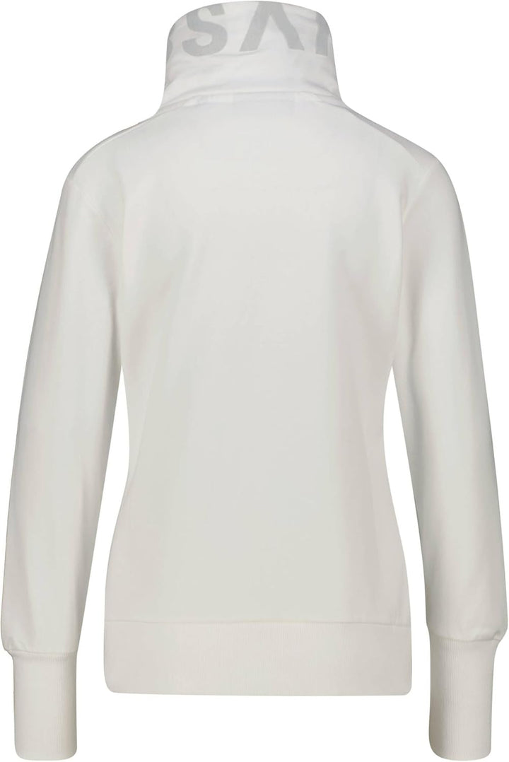 Elbsand Alvis Damen Sweatjacke mit hohem Kragen, Zip-Jacke, Reissverschluss, Regular Fit S 166, S 16