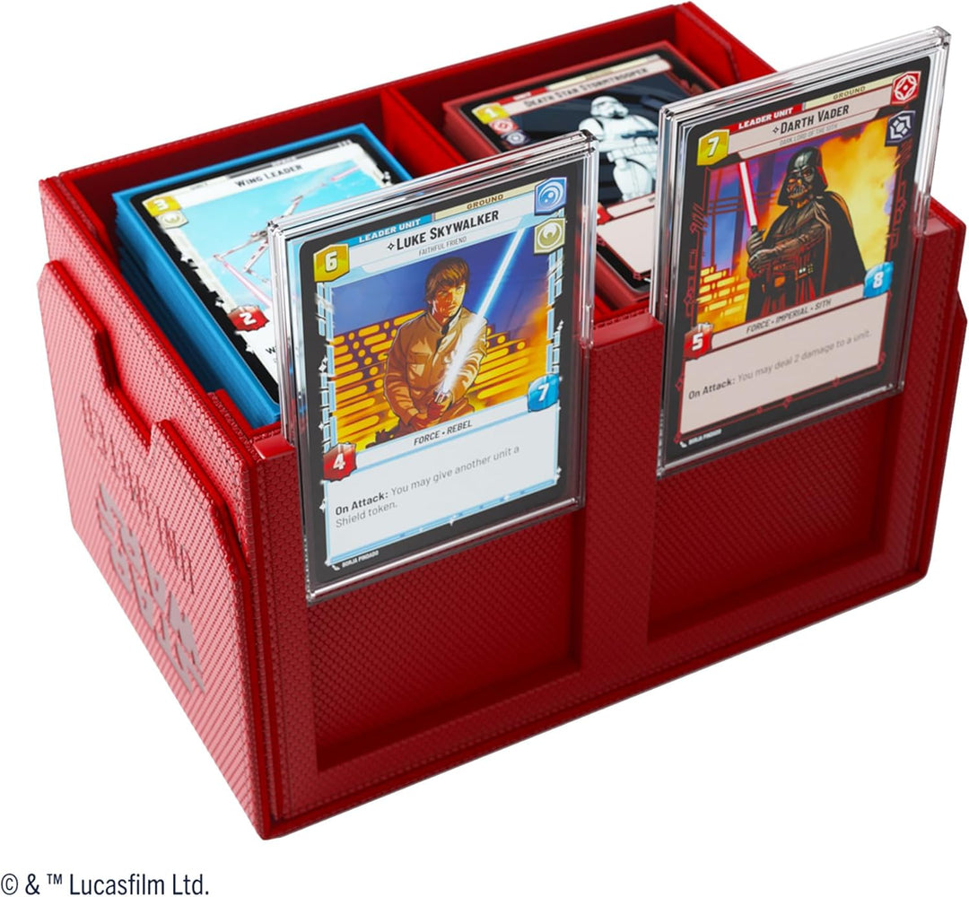 Gamegenic, Star Wars: Unlimited Double Deck Pod (Red) Rot, Rot