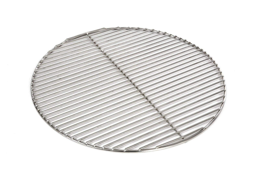 Grillrost Ø 60 cm aus Edelstahl rostfrei und elektropoliert 4mm / 10 mm Stababstand für Grill rund,
