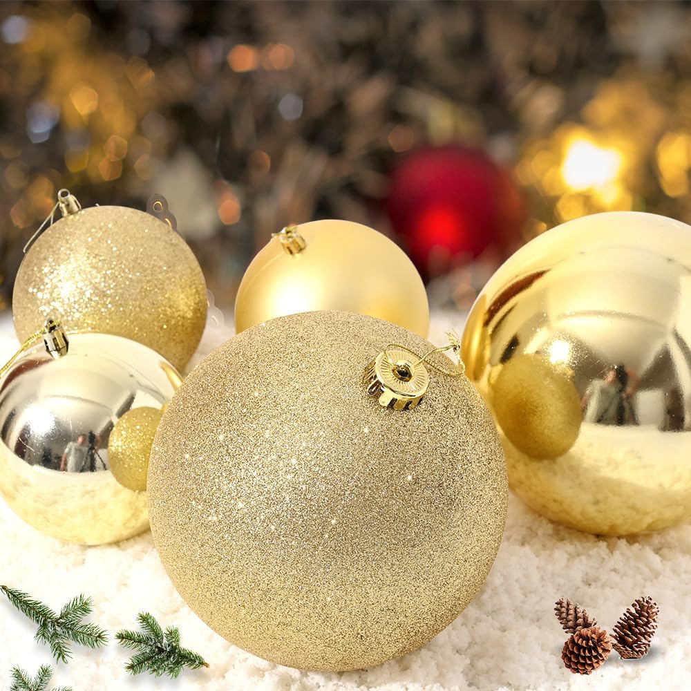 Weihnachtskugeln Gross Aussen, Dekokugel Wetterfeste Riesen Grosse Gross XXL Outdoor Draussen Drauss
