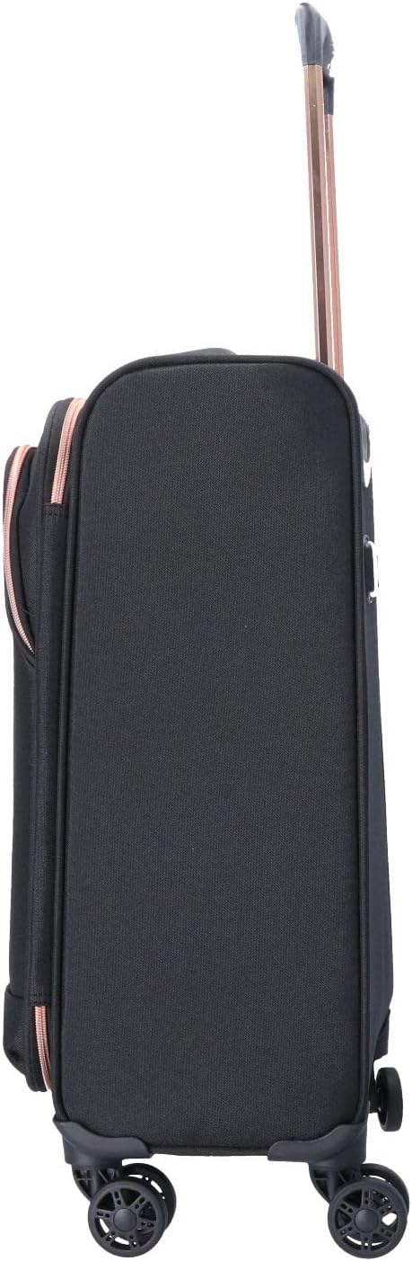 TheTrueC 4 Rollen Koffer Superlight 55cm Kopenhagen black/rose