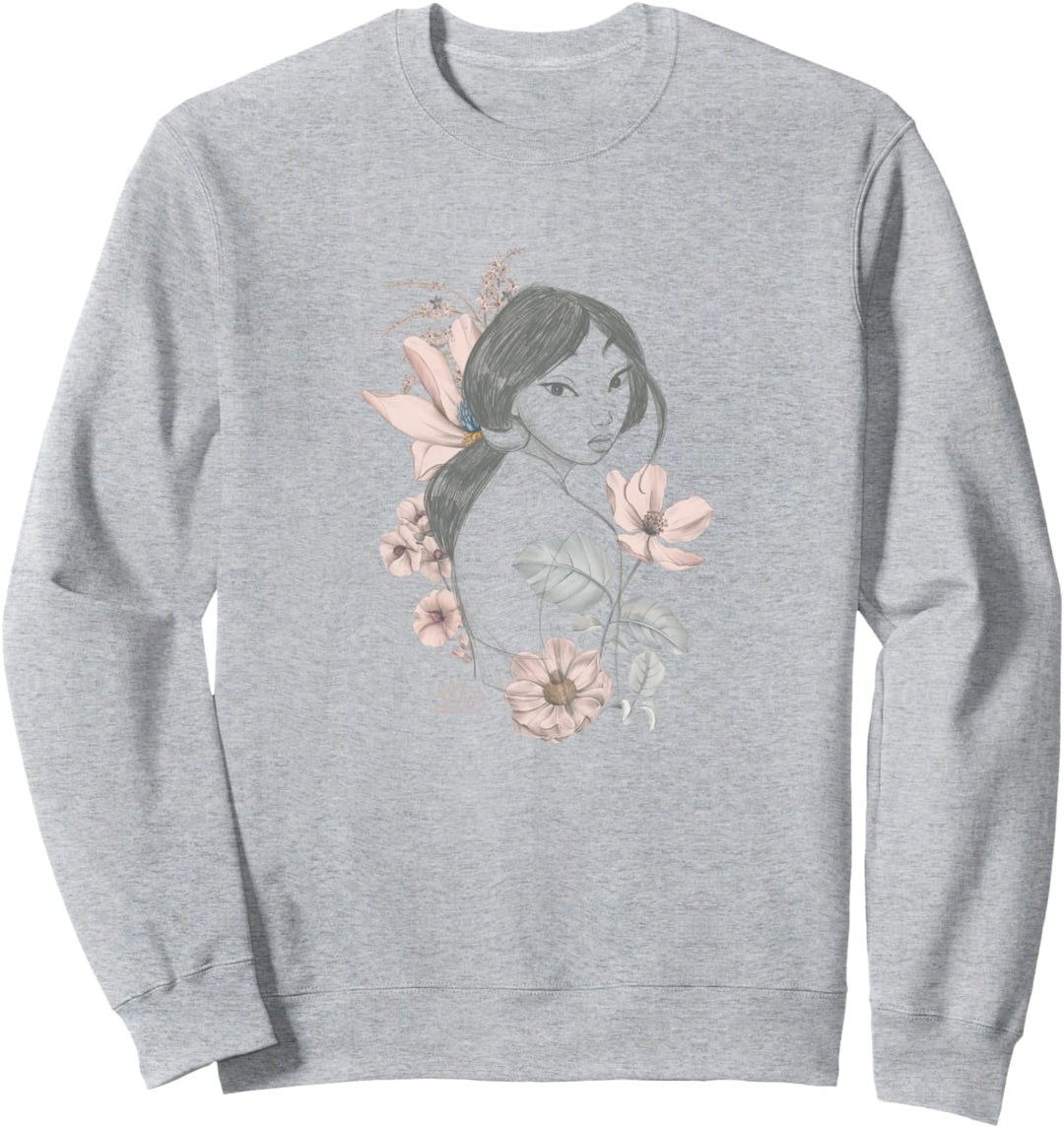 Disney Mulan Line Art Portrait Sweatshirt